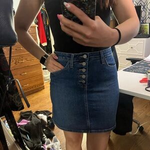 Denim skirt